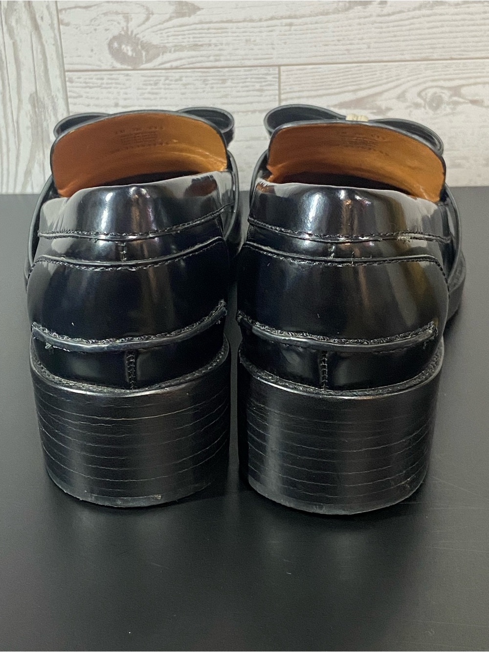 Tory Burch Hyde Black Leather Fringe Tassel Loafers - Size 8M - Picture 13 of 16